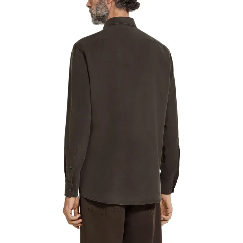 Ermenegildo Zegna Silk Shirt-2