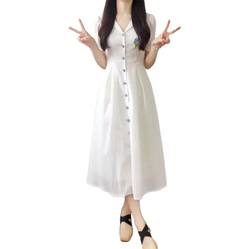 Dior Beauty Dress Women's White-3