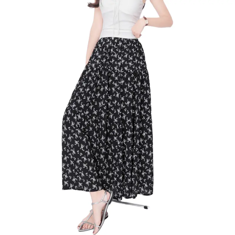 Mu Xiao Xin Casual Long Skirt Women's-9