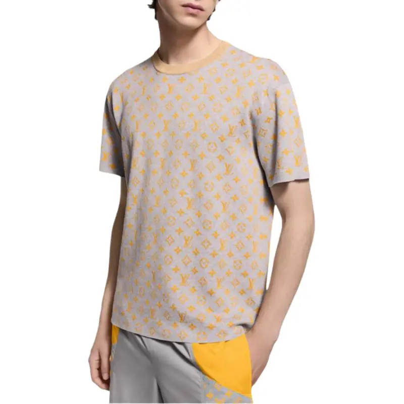 LOUIS VUITTON T Shirt Men's Gray-1