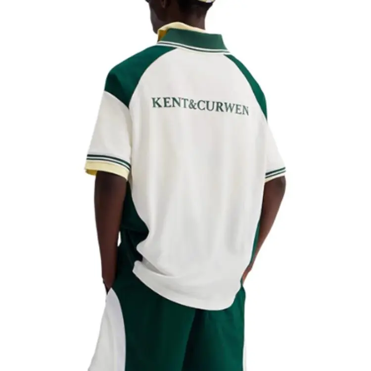 KENT&CURWEN Polo Shirt Men's Gray Green-3