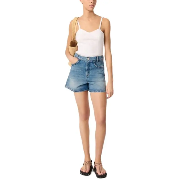 Maje Sweetheart neck Top-4