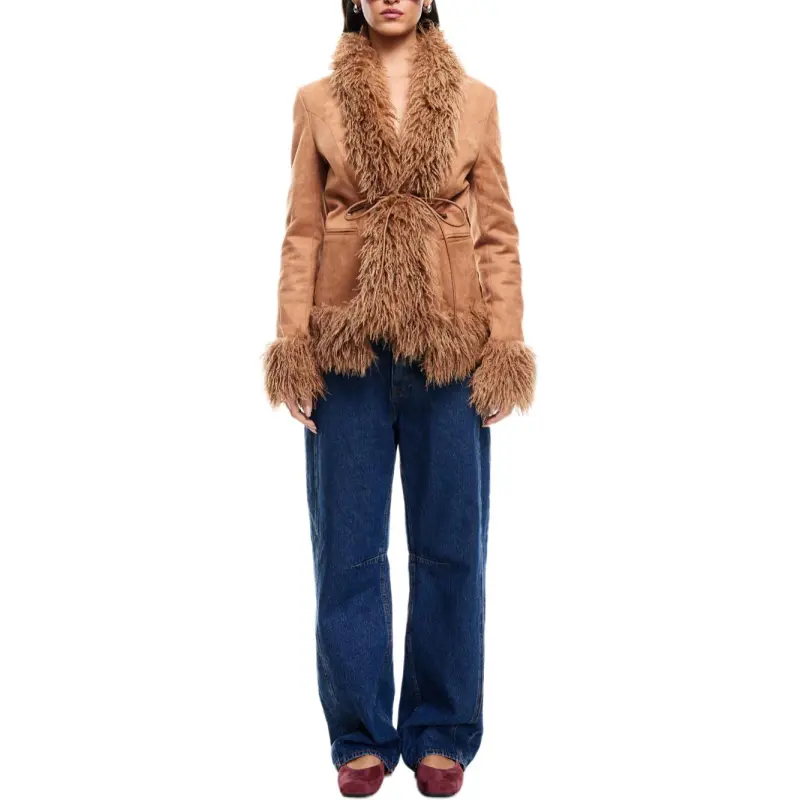 Lioness Coats Women's Camel-2