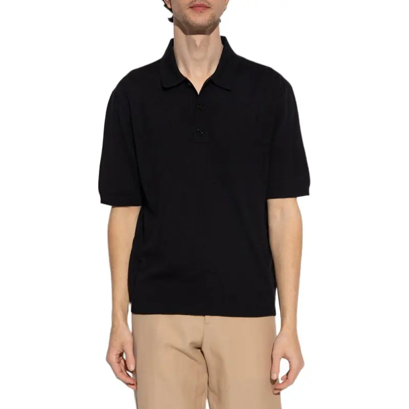 Burberry Equestrian Knight motif Polo Shirt-1