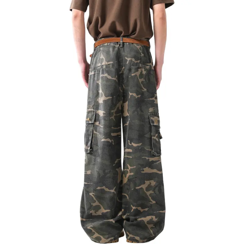 KADAKADA SUITE Cargo Pants Unisex Camouflage-1