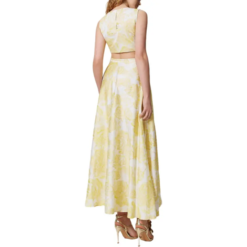 Twinset Floral print Maxi Dress-2