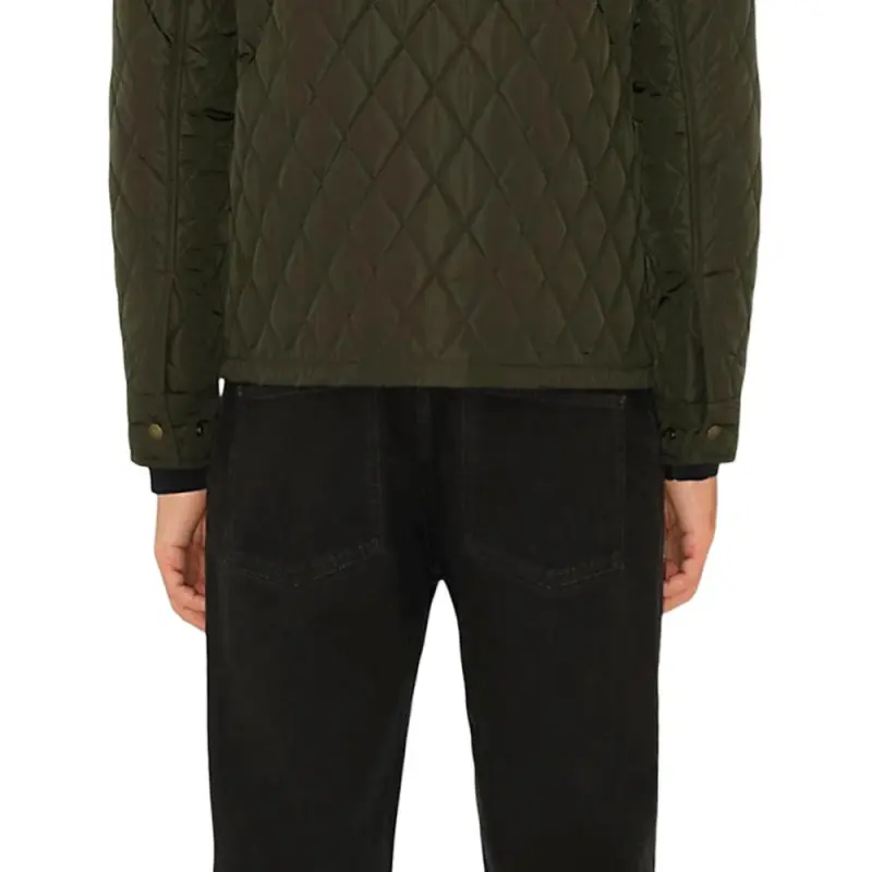 Burberry Long Sleeved Quilted Padded Jacket-5