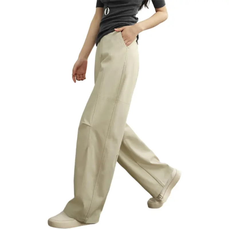 HIPPIEMISS Casual Pants Women's Apricot-1