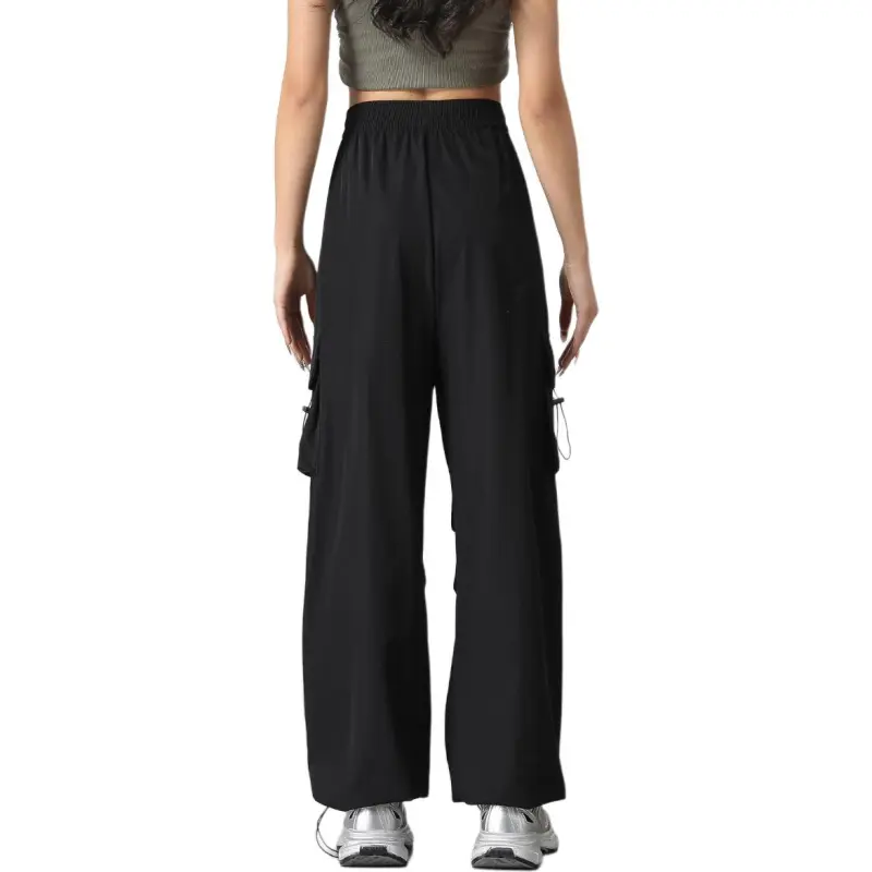 Ya Sheep People Casual Pants Women's Black-1