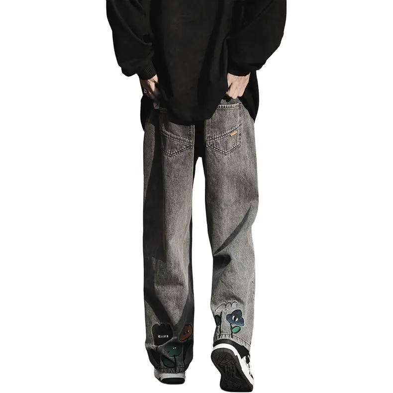 Lafetto Jeans Unisex Black Gray-2
