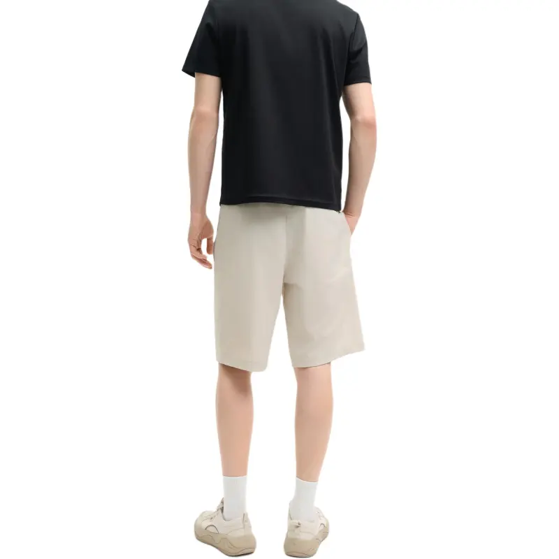 FILA Casual Shorts Men's Sky Wheat Beige-4