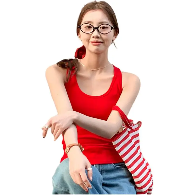 Mu Xiao Xin Tank Tops Women's-9