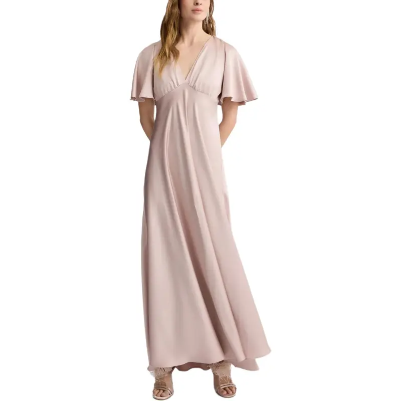 LIU·JO Satin Maxi Dress-3