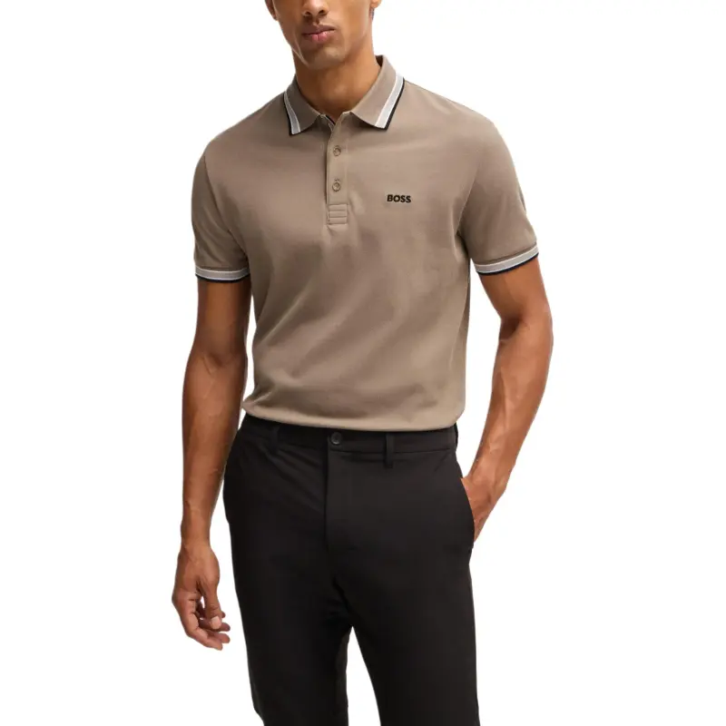 HUGO BOSS Logo embroidered Polo Shirt-2