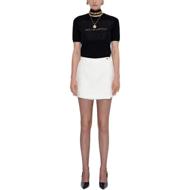 KARL LAGERFELD SS25 Sweater Women's Black-1