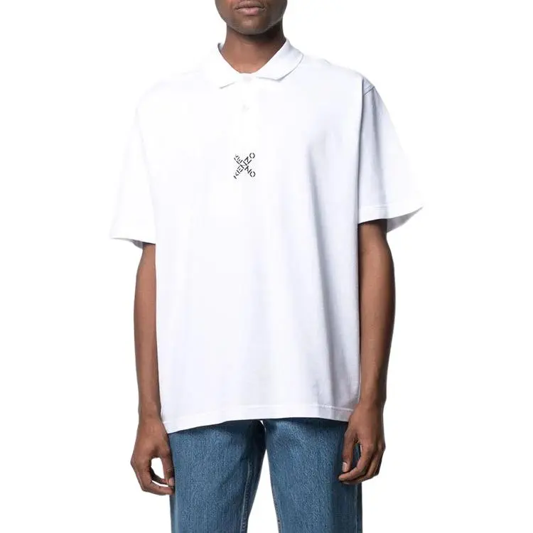 KENZO Polo Shirts Men White-1