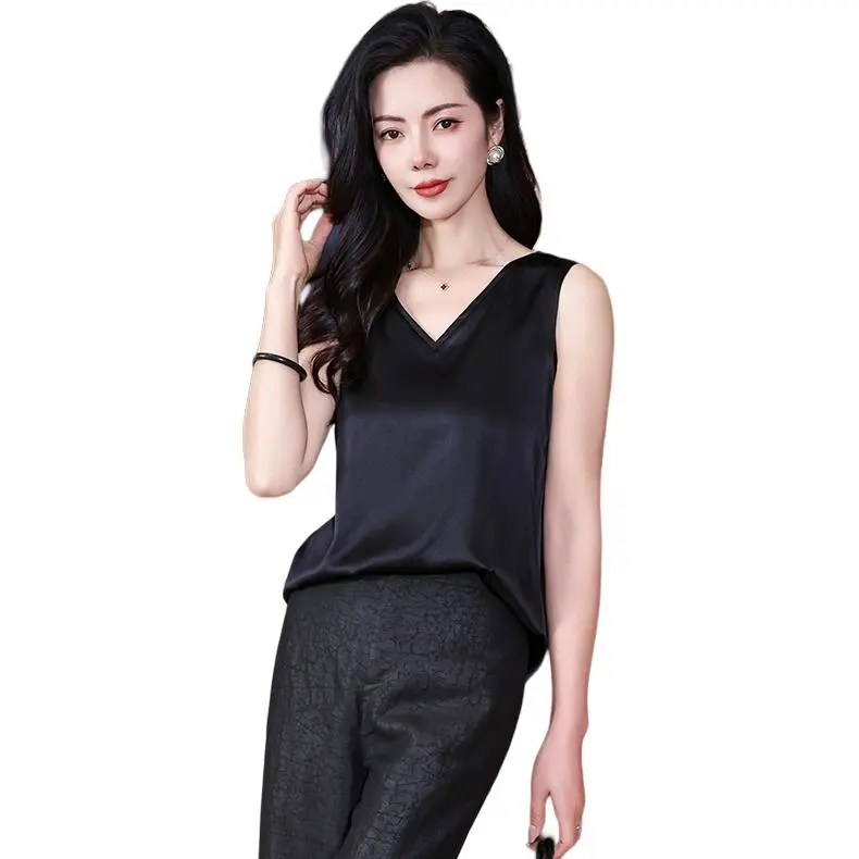 Yi Mengyuan Silk Tank Top Women's-1