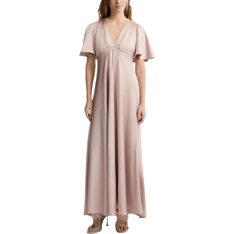 LIU·JO Satin Maxi Dress-1
