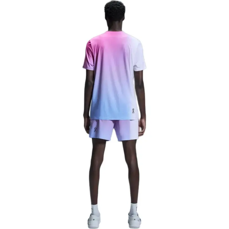 On Court Tennis Tops Men's White/Pink-1