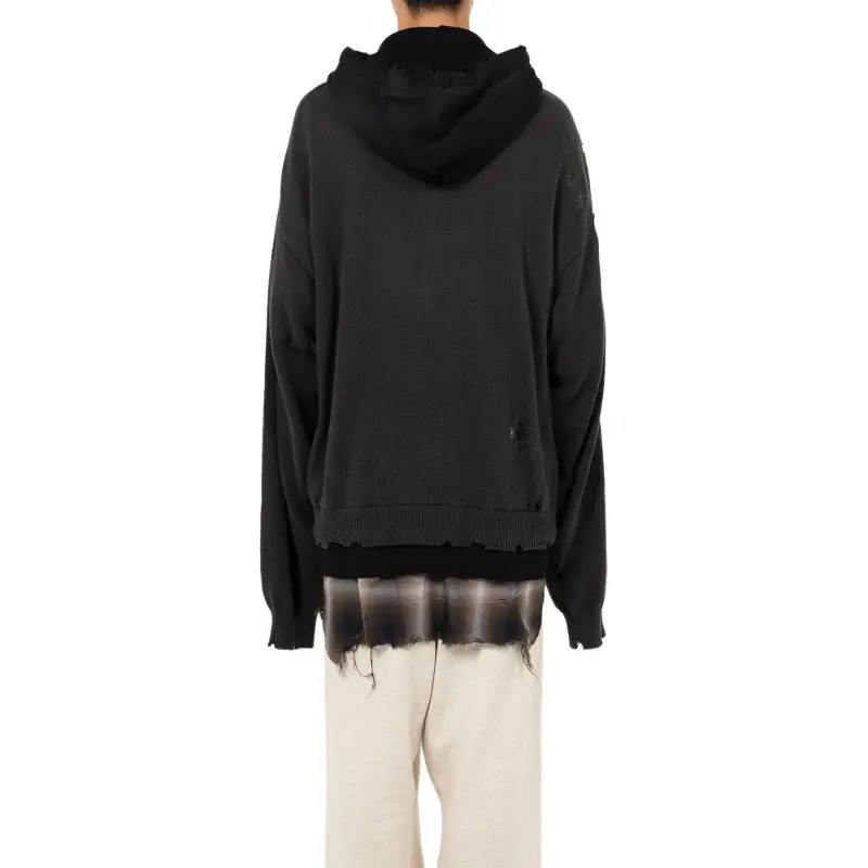 Maison Mihara Yasuhiro Distressed Hooded Jacket-3