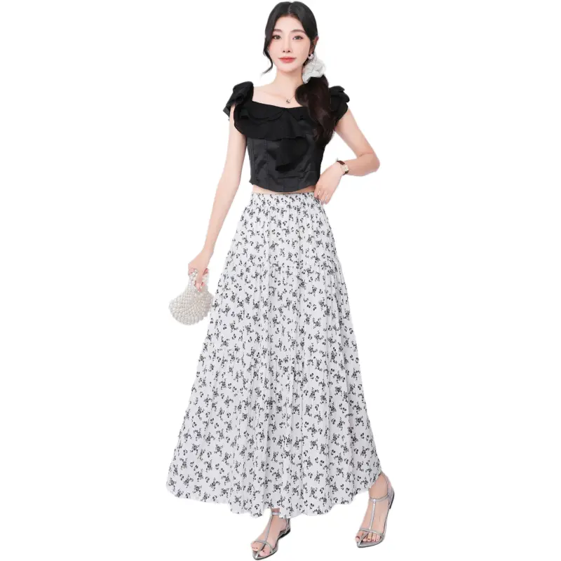 Mu Xiao Xin Casual Long Skirt Women's-2