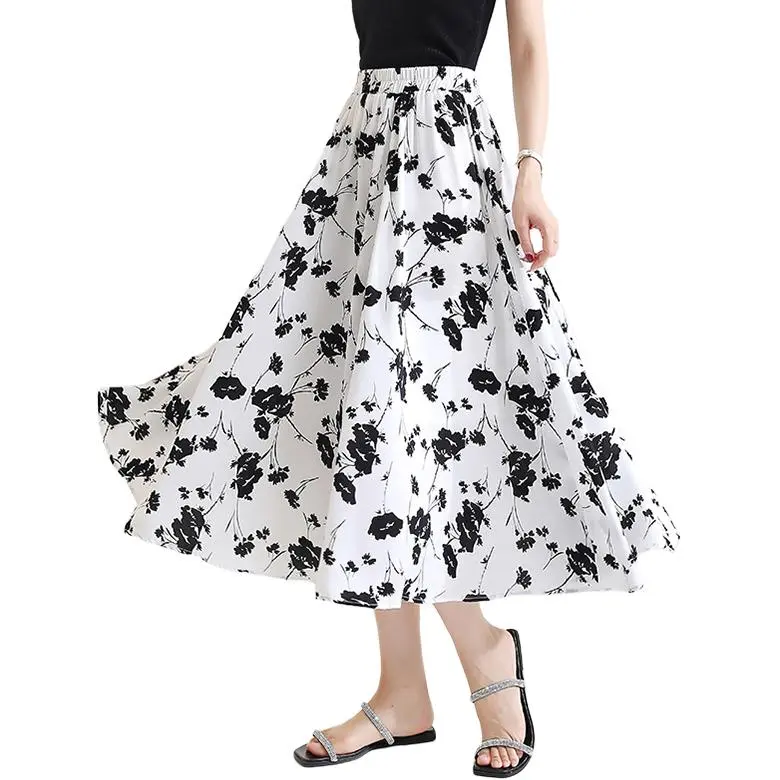 La Chapelle Casual Long Skirt Women's-1
