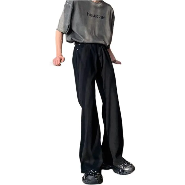 DUATOGE Jeans Men Carbon Black -4