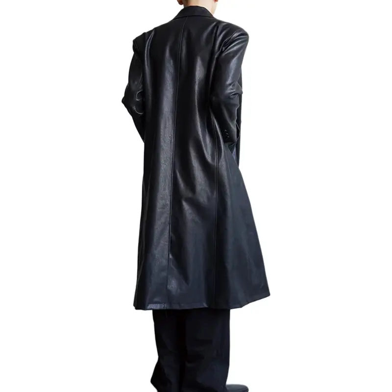 CREAZIONI LA FANTASIA E MOBILE Trench Coat Unisex Black-2