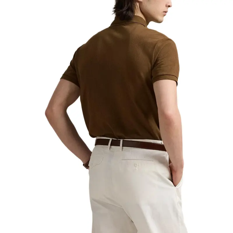 Polo Ralph Lauren SS25 Polo Shirt Men's Natural Brown-2