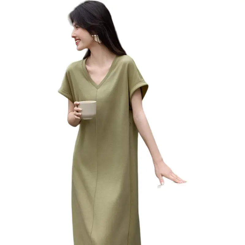 XWI Short Sleeved Dress Women's Matcha Green-2