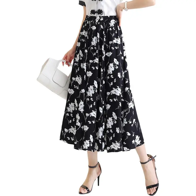 La Chapelle Casual Long Skirt Women's-4