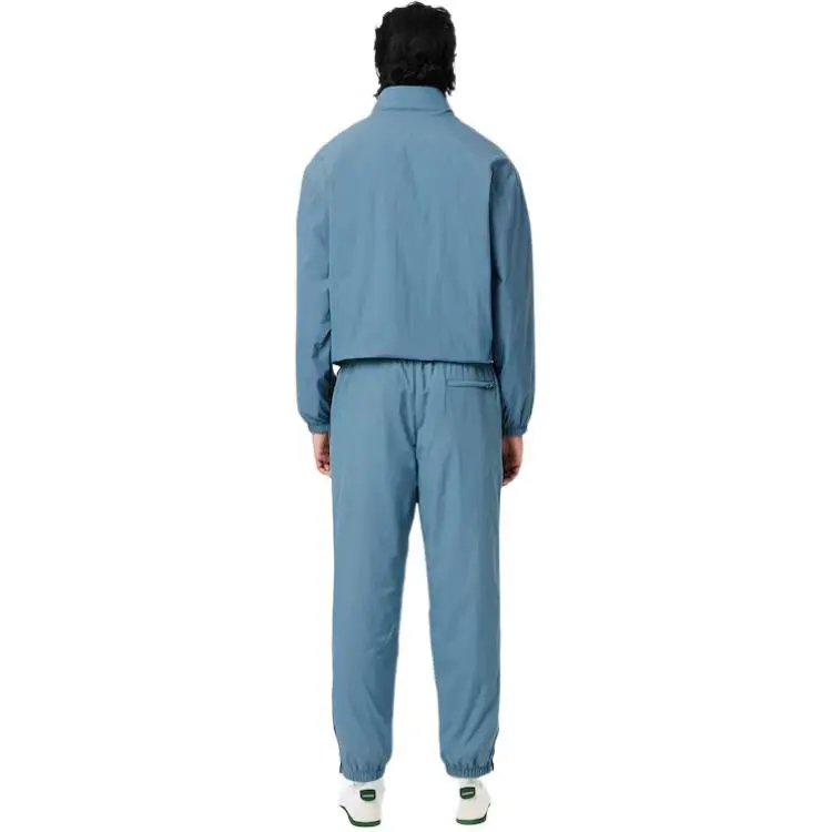 LACOSTE SS25 Knitted Sports Pants Men's Blue-3