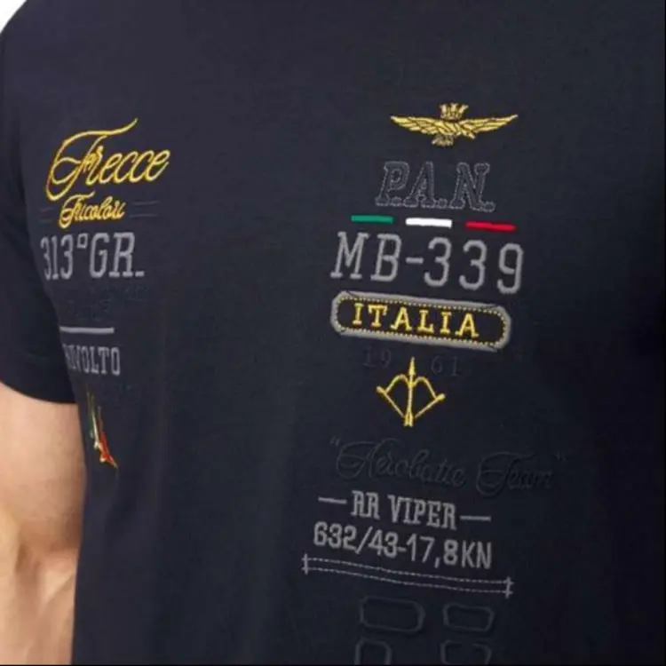 AERONAUTICA MILITARE SS24 T-Shirt Men's Marine Blue-5
