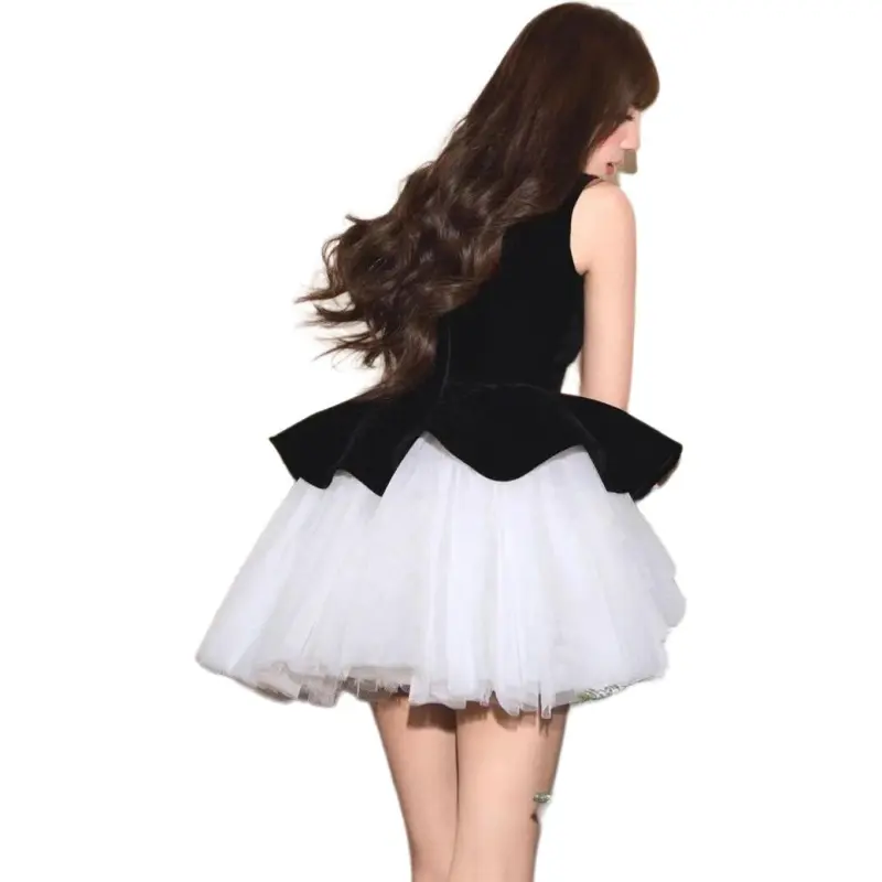 Flowers In Water Sleeveless Dress Women's-3