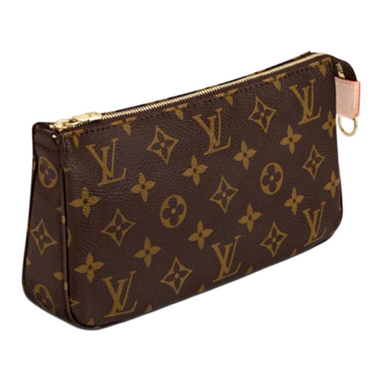 LOUIS VUITTON Pochette Accessories Monogram Brown - POIZON
