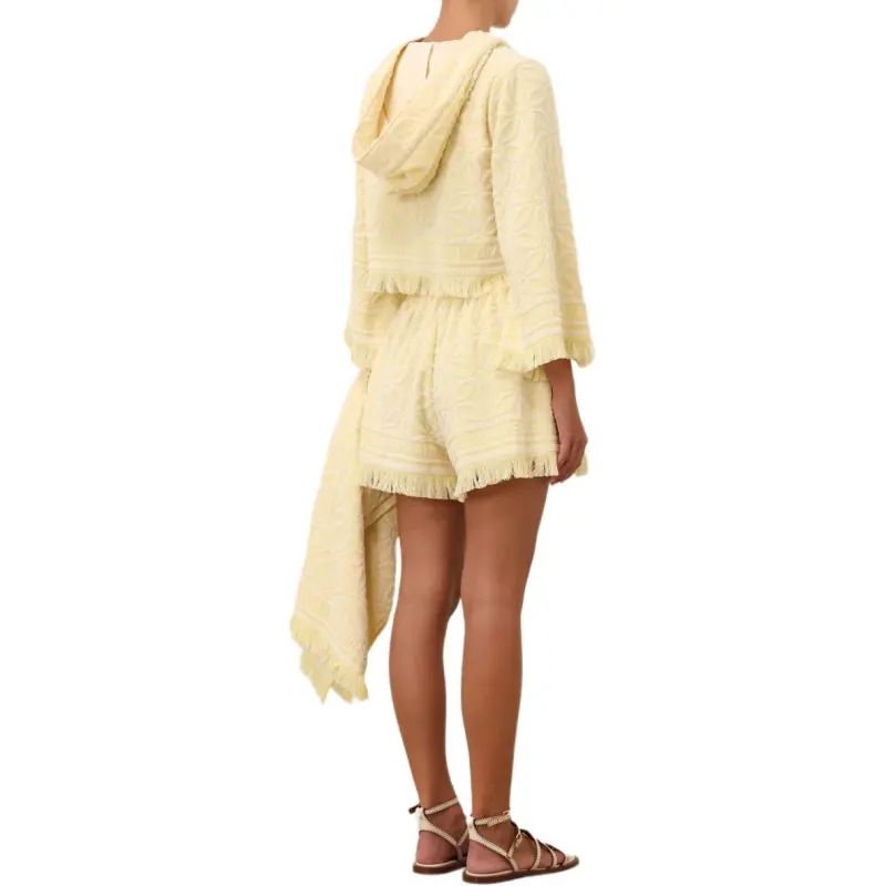 Zimmermann SS25 Casual Shorts Women's Yellow-3