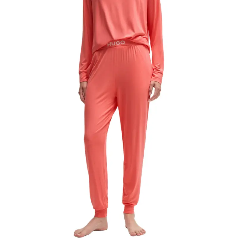 HUGO BOSS Pajama Pants Women's Coral Pink-3