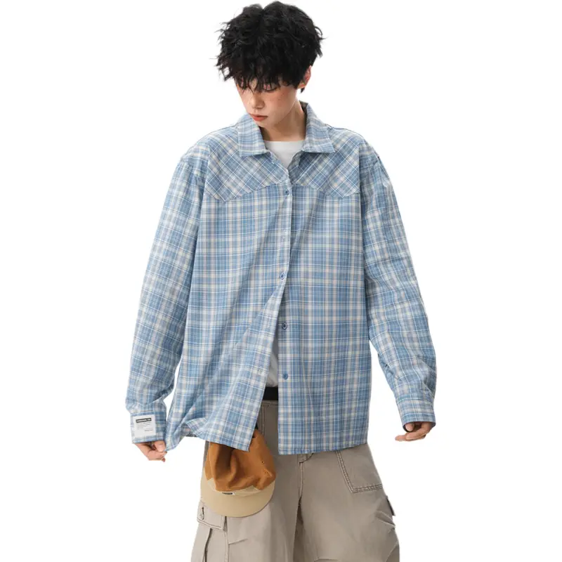 DEAR BETSY Shirts Unisex Light Blue-4