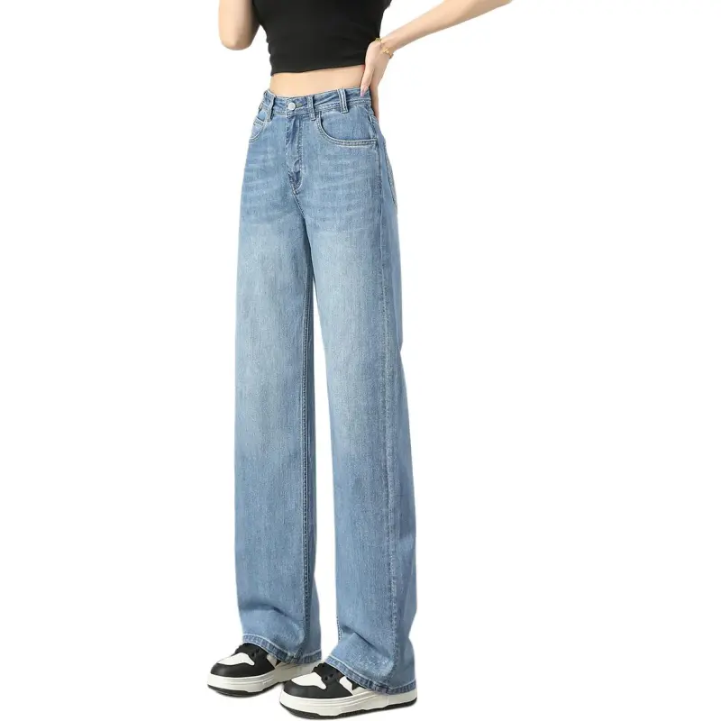 Weixi Jeans Women's Light Blue-3
