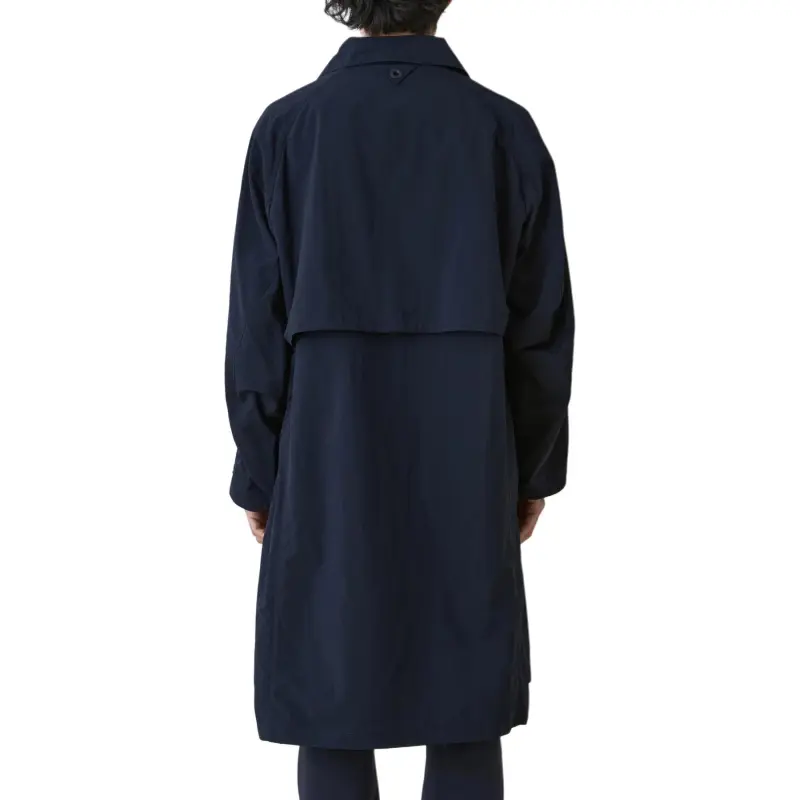 White Mountaineering Trench Coat Men's Dark Blue-2