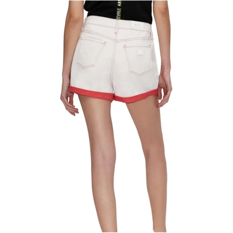 ARMANI EXCHANGEAE Casual Shorts Women's Pink-3