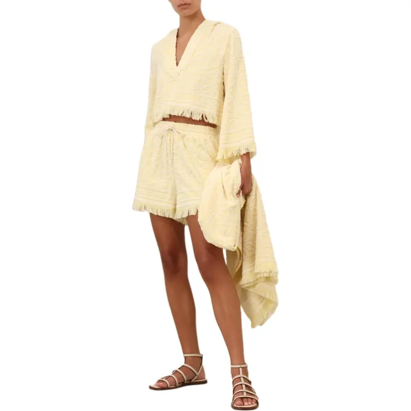 Zimmermann SS25 Casual Shorts Women's Yellow-2