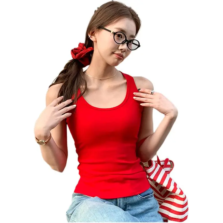 Mu Xiao Xin Tank Tops Women's-10