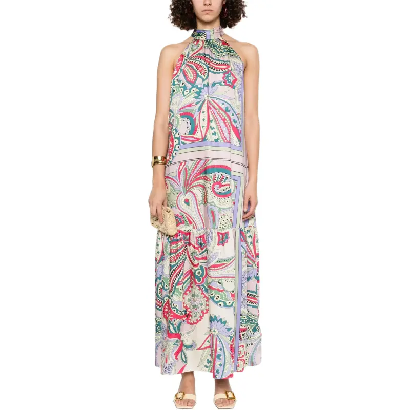LIU·JO Floral Print Sleeveless Maxi Dress-1
