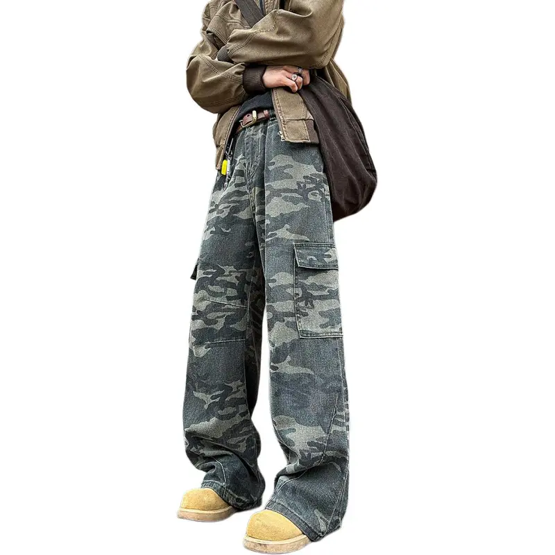 KAIPAINEN Jeans Unisex Camouflage-1