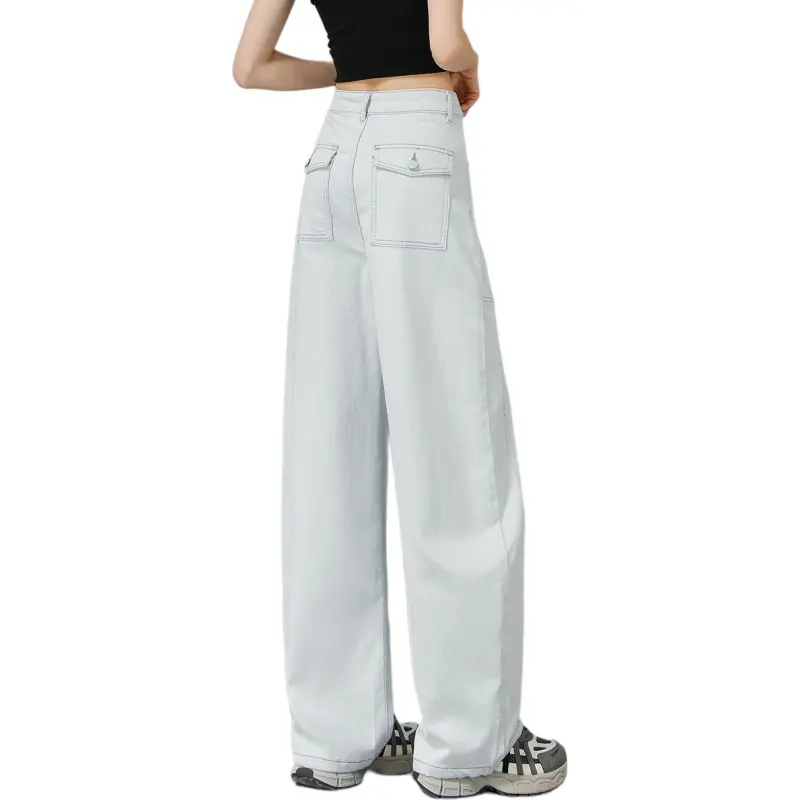 Weixi Jeans Women's Limestone White-3