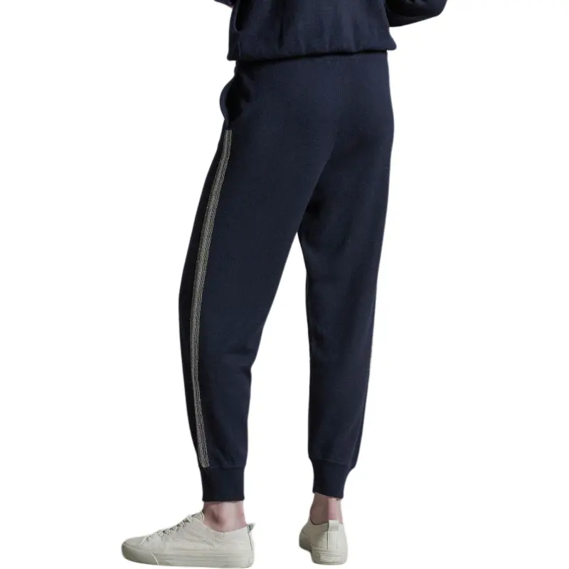 COLOMBO Knitted Sweatpants Women's Blue-0