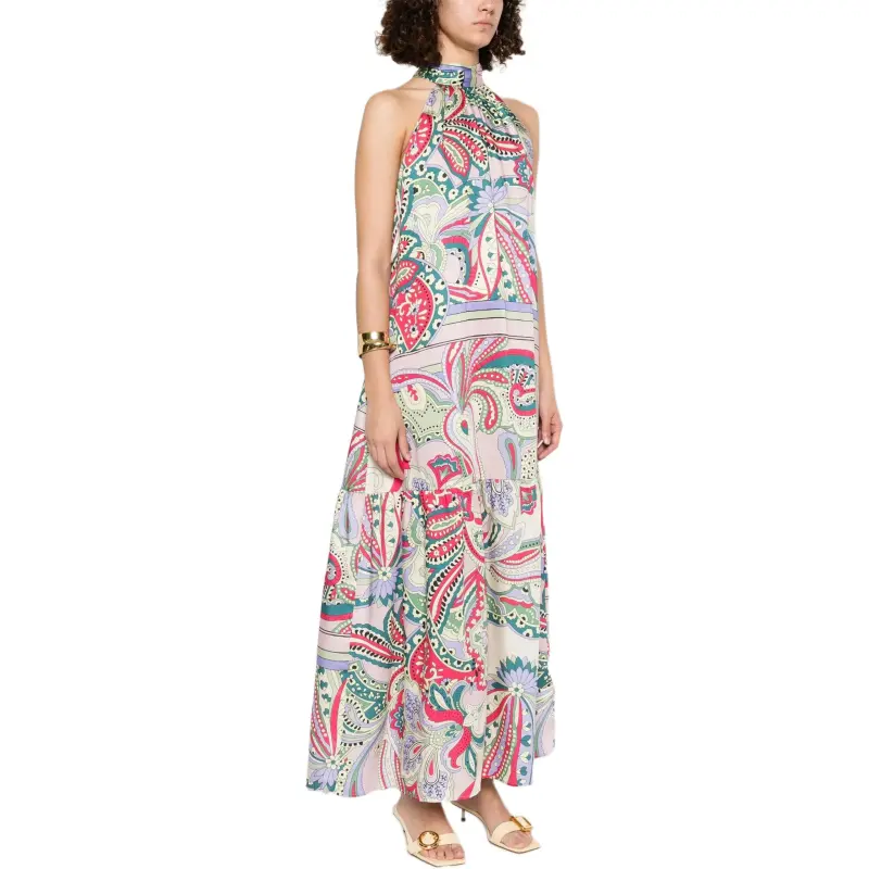 LIU·JO Floral Print Sleeveless Maxi Dress-3