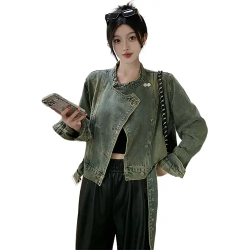 Si Bei'er Denim Jacket Women's Image Color