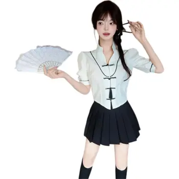 Mu Xiao Xin Two Piece Skirt Sets Women's